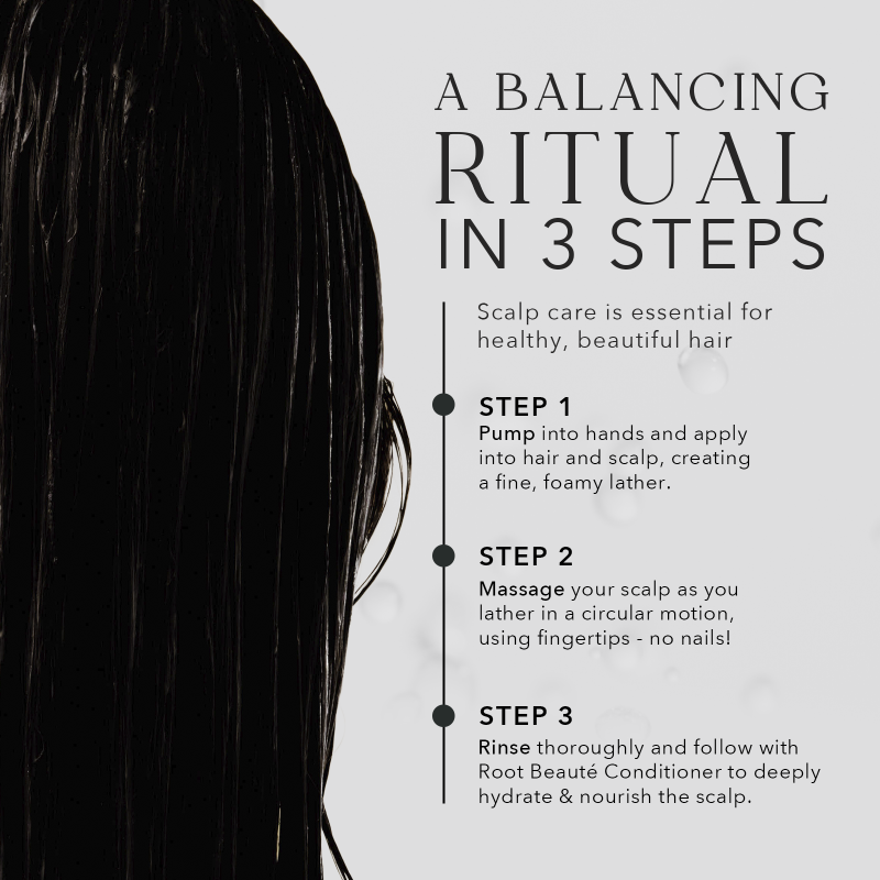 Hair care routine guide 