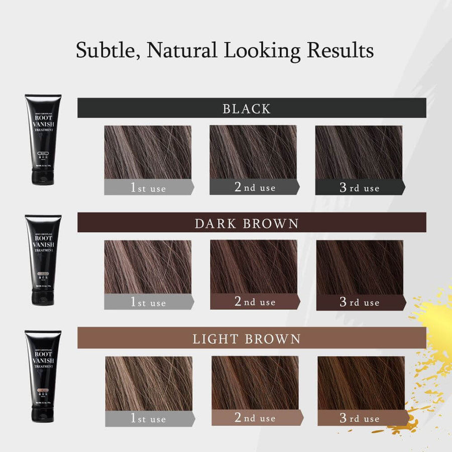 Hair Treatment Products - black - dark & light brown